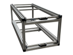 Plateau coulissant double 120x40 cm sans bacs
